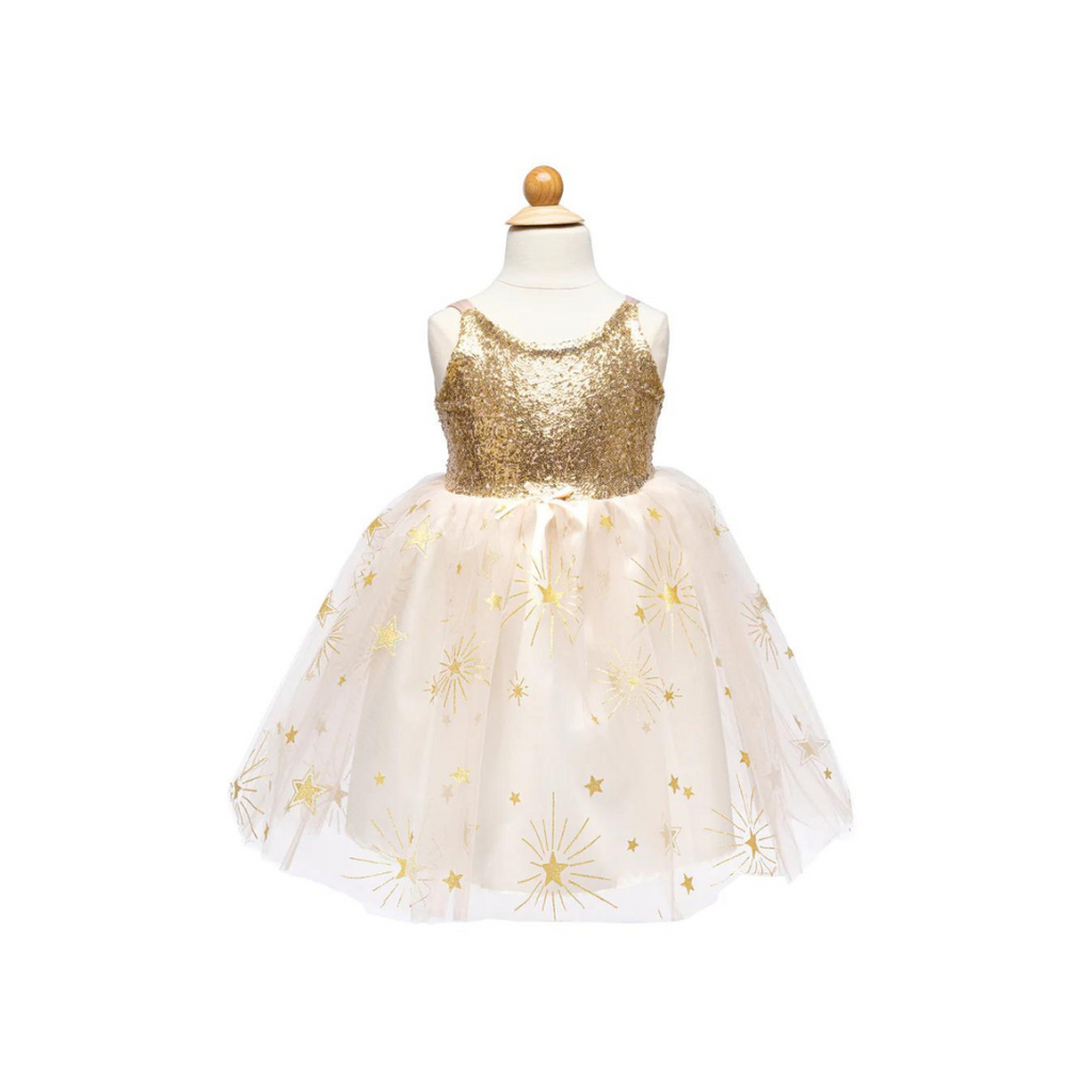 Great Pretenders Golden Glam Party Jurk | 7-8Y