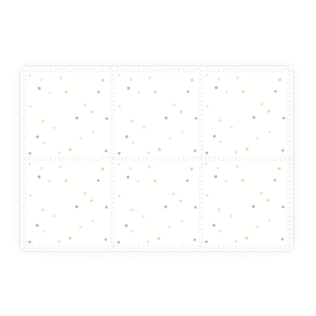 Play & Go EEVAA 2-In-1 Speeltapijt Puzzelmat & Opbergbox | Wereldkaart Kleur 120x180cm