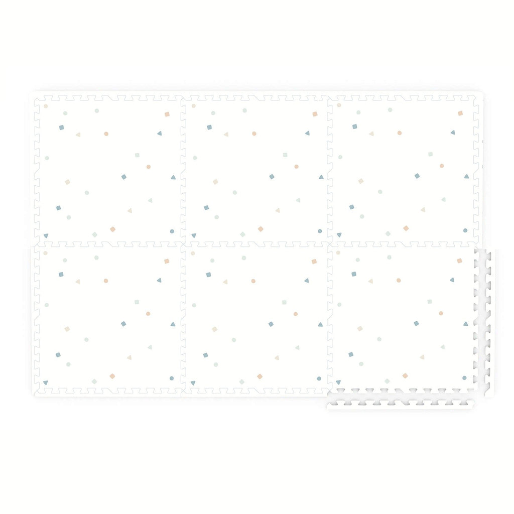 Play & Go EEVAA 2-In-1 Speeltapijt Puzzelmat & Opbergbox | Wereldkaart Kleur 120x180cm