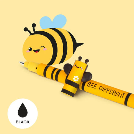 Legami uitwisbare gelpen Bee met zwarte thermosensitieve inkt die je opnieuw kunt uitwissen