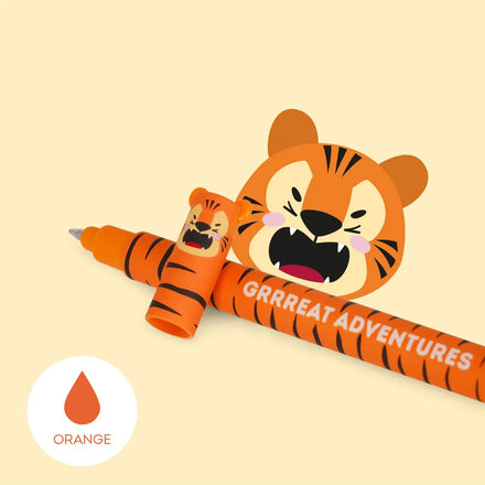 Legami Erasable gelpen Tiger: foutjes wis je weg met het bolletje aan het uiteinde