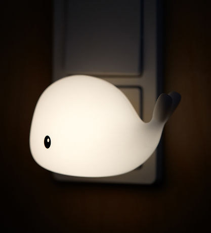 Filibabba Silicone Stekkerlampje | Whale