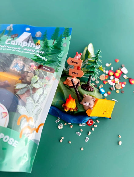 Earth Grown KidDoughs Klei Speelset | Camping