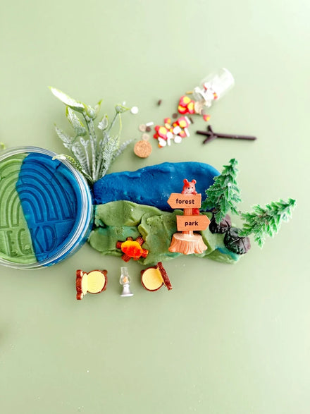 Earth Grown KidDoughs Klei Speelset | Camping