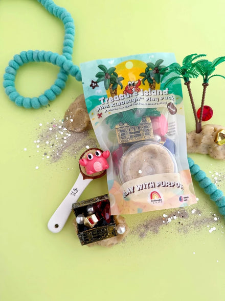 Earth Grown KidDoughs Klei Speelset | Mini Schatteneiland