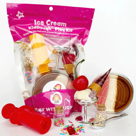 Earth Grown KidDoughs Klei Speelset | Ice Cream Sundae
