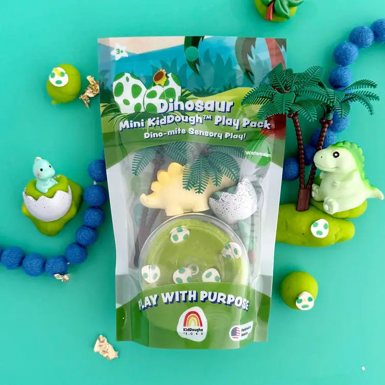 Earth Grown KidDoughs Klei Speelset | Mini Dinosaurus