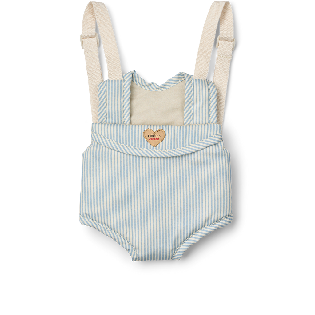 Liewood Eleanor Poppendraagzak | Stripe Beach Blue / Creme de la Creme