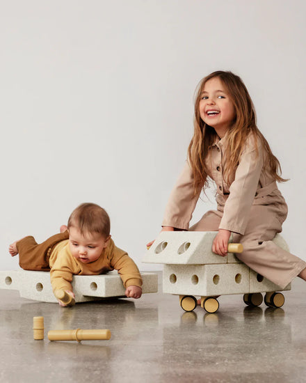 MODU Explorer Set | Sand Grey / Honey Yellow