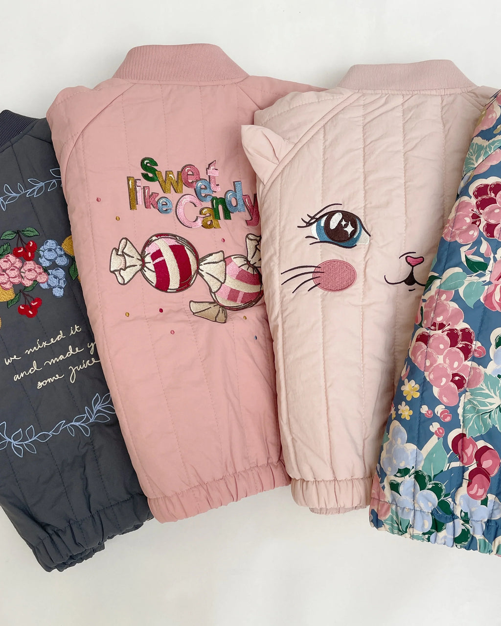 Konges Sløjd Juno Kitty Bomber Jas | Cameo Rose