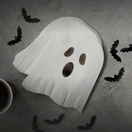 Ginger Ray Set 16 Papieren Servetten | Ghost Fringe