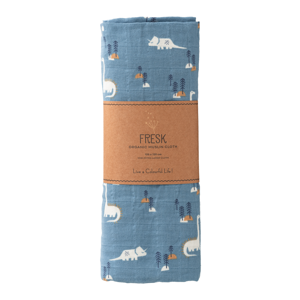 * Fresk Hydrofiele Doek 120x120cm | Dino
