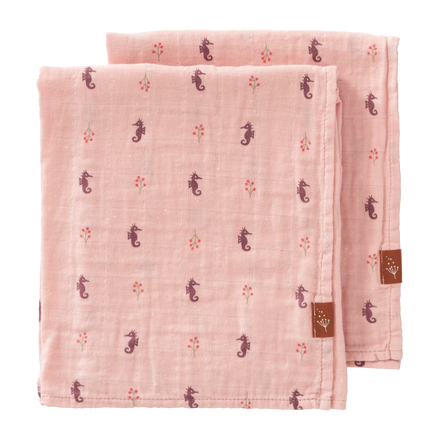Fresk Set 2 Hydrofiele Doeken 70x60cm | Sea Horse