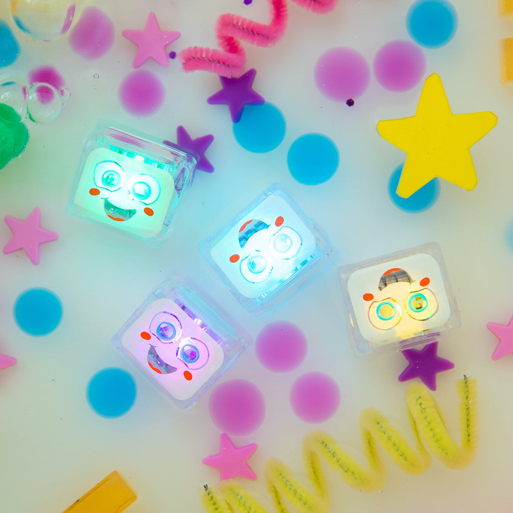 Glo Pals Light Up Cubes Badspeelgoed Groen | Pippa