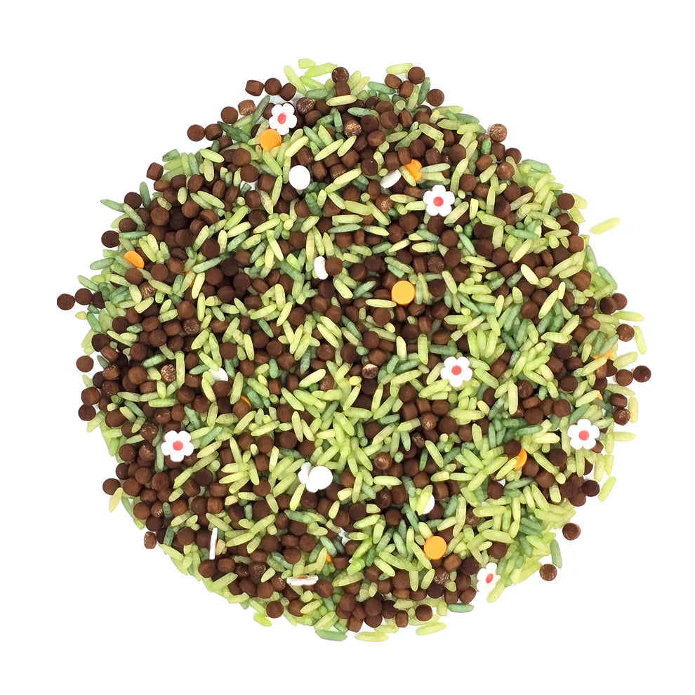 Grennn Color Dots Bloemenveld Mix, 300 gram sensorische speelparels bij De Gele Flamingo