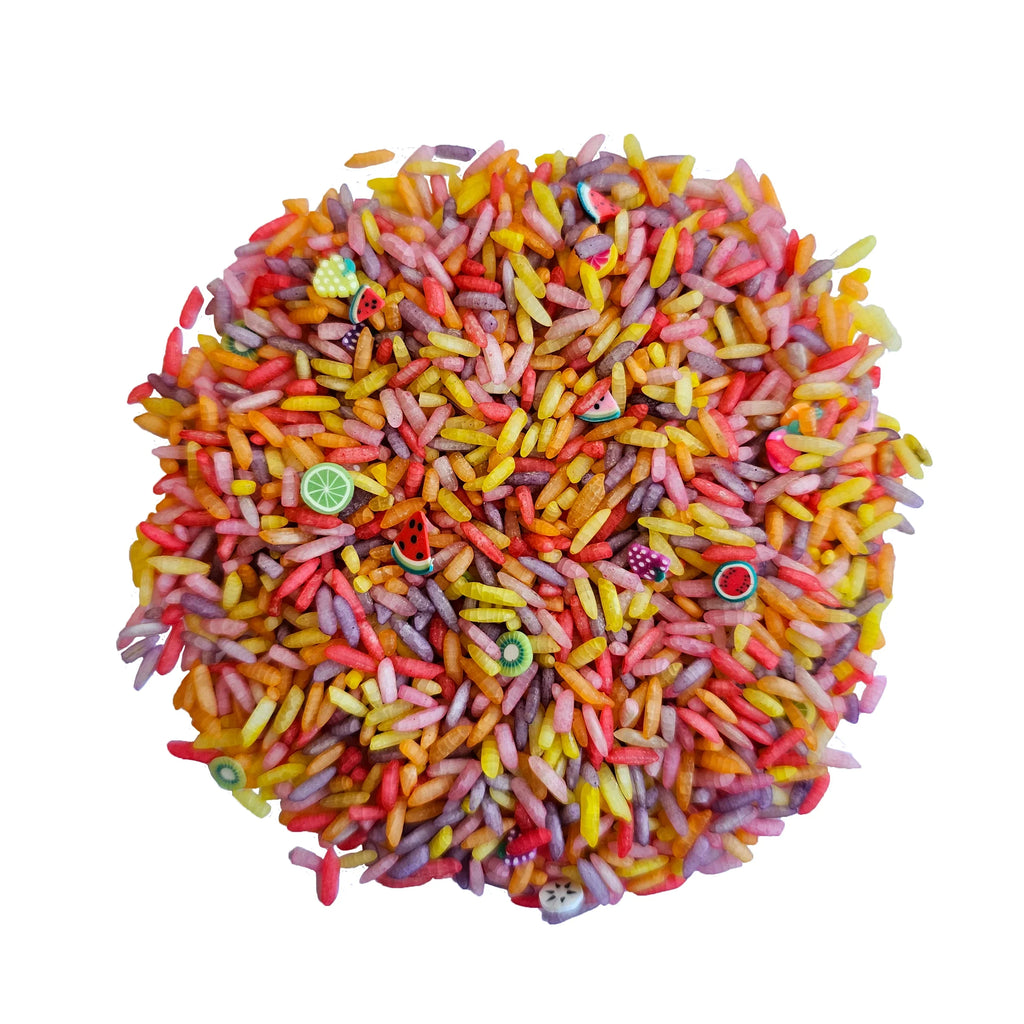 Grennn Speelrijst 500g | Fruit Mix