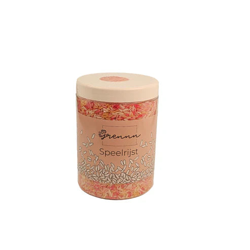 * Grennn Speelrijst | 750g Pink Flower Mix