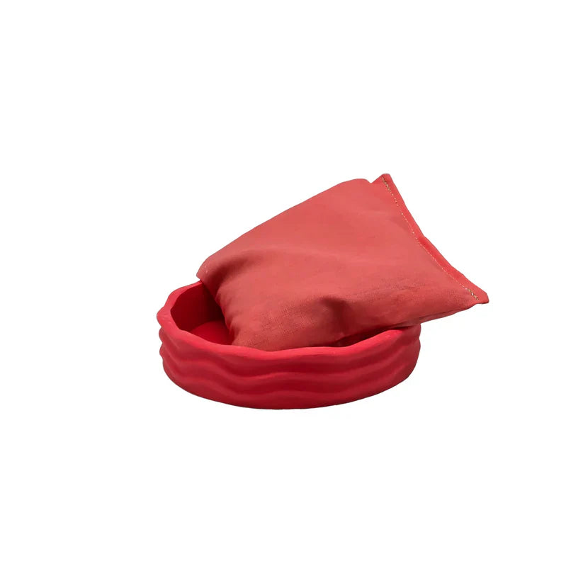 Grennn Speelbakje Wave | Pastel rood