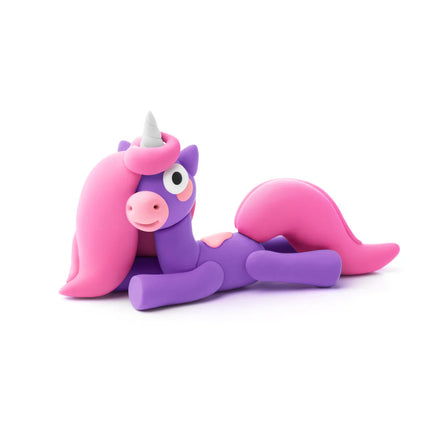 HeyClay Luchtdrogende klei | Rainbow Unicorn set van 6