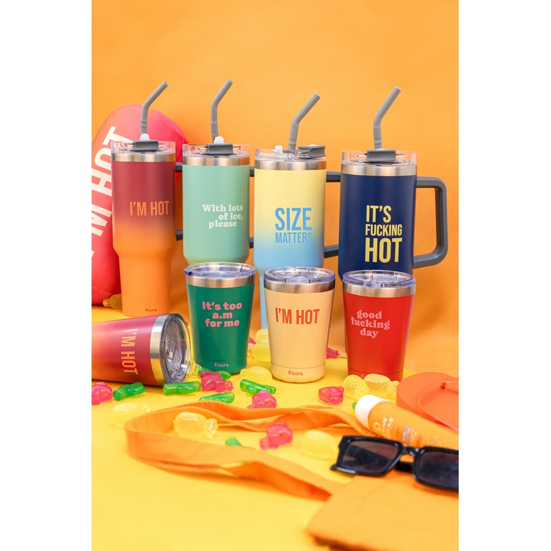 Fisura XXL Thermos I'm Hot | Garnet Gradient