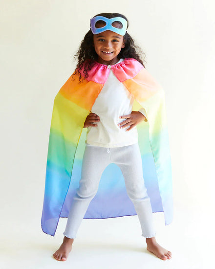 Sarah's Silks Rainbow Cape