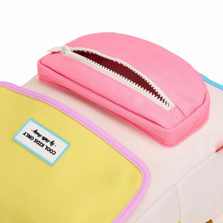 Hello Hossy rugzak Mini Sugar 2-5Y, voorvak met ritssluiting