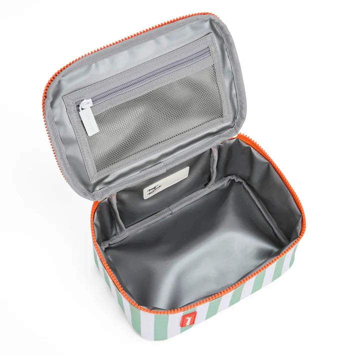 Hello Hossy Thermische Lunchtas Green Stripes