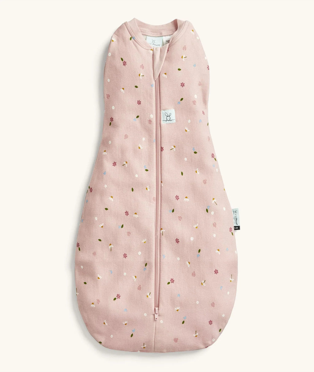 Ergopouch Cocoon Inbaker Slaapzak 6-12M Tog 1.0 | Daisies