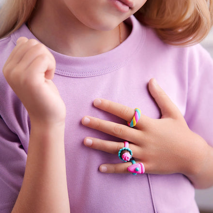 Hey Clay Bijoux Rings Boetseerklei | Snoepjes (3 potjes)