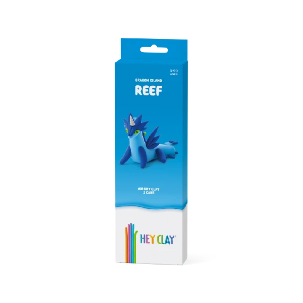 Hey Clay Boetseerklei | Dragon Island Reef (3 potjes)