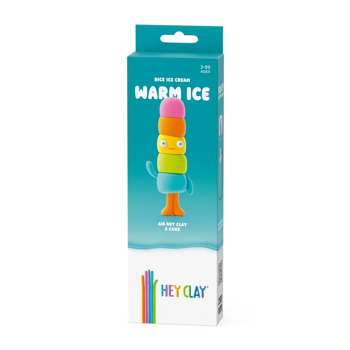 Hey Clay Boetseerklei | Nice Ice Cream Warm Ice (3 potjes)