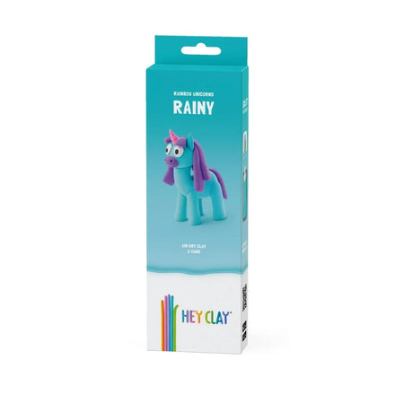 Hey Clay Boetseerklei | Rainbow Unicorn Rainy (3 potjes)