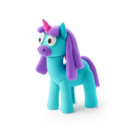 Hey Clay Boetseerklei | Rainbow Unicorn Rainy (3 potjes)
