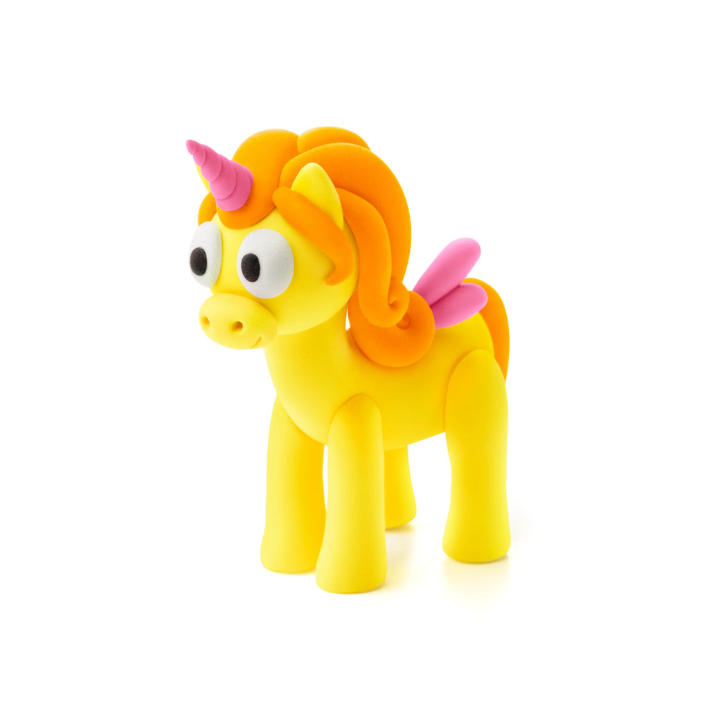 Hey Clay Boetseerklei | Rainbow Unicorn Sunny (3 potjes)