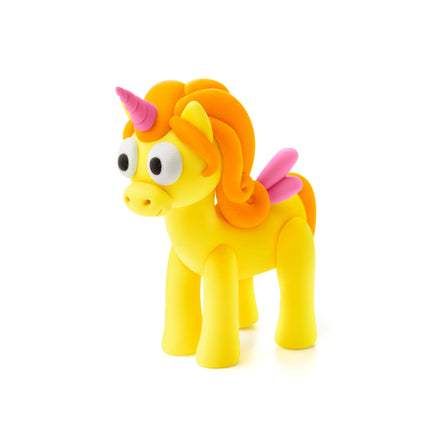 Hey Clay Boetseerklei | Rainbow Unicorn Sunny (3 potjes)
