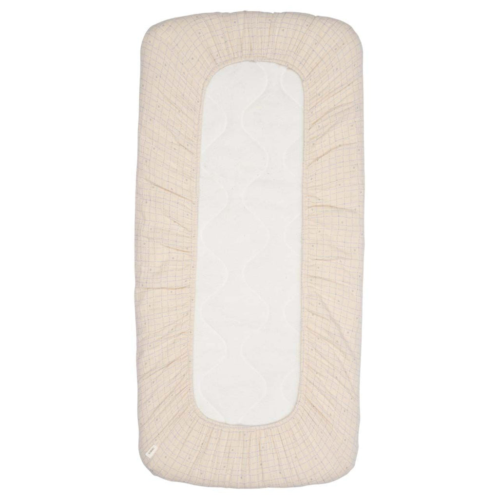 Koeka Hoeslaken Wieg Lind 40x80 | Warm White