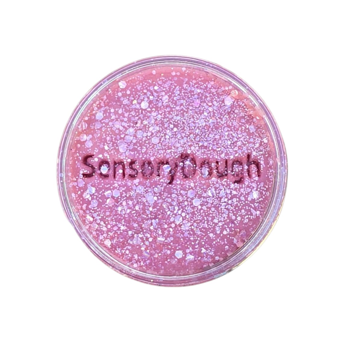SensoryFun Klei Sensory Dough | Glitter Paars