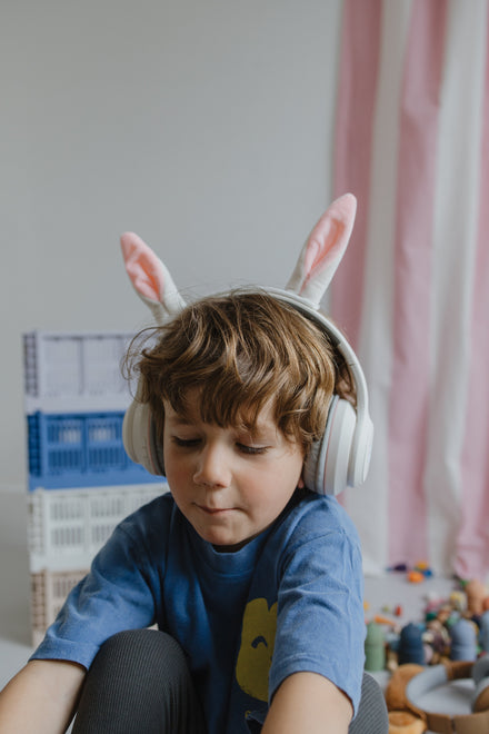 Kidywolf Kidyears Bluetooth Hoofdset Met Magnetische Oren 85 Db | Rabbit