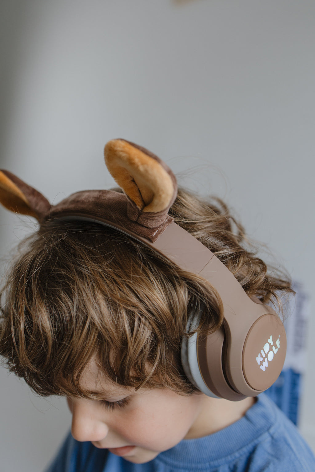 Kidywolf Kidyears Bluetooth Hoofdset Met Magnetische Oren 85 Db | Beer