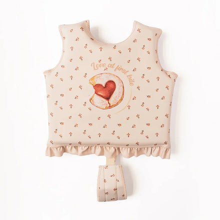 Mrs. Ertha Neoprene Float Vest Zwemvest 3-6Y | Flower Buds*