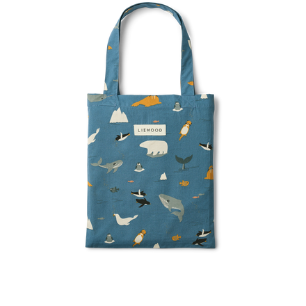 Liewood Ingeborg Junior Printed Bedset | Arctic Sea / Ocean View