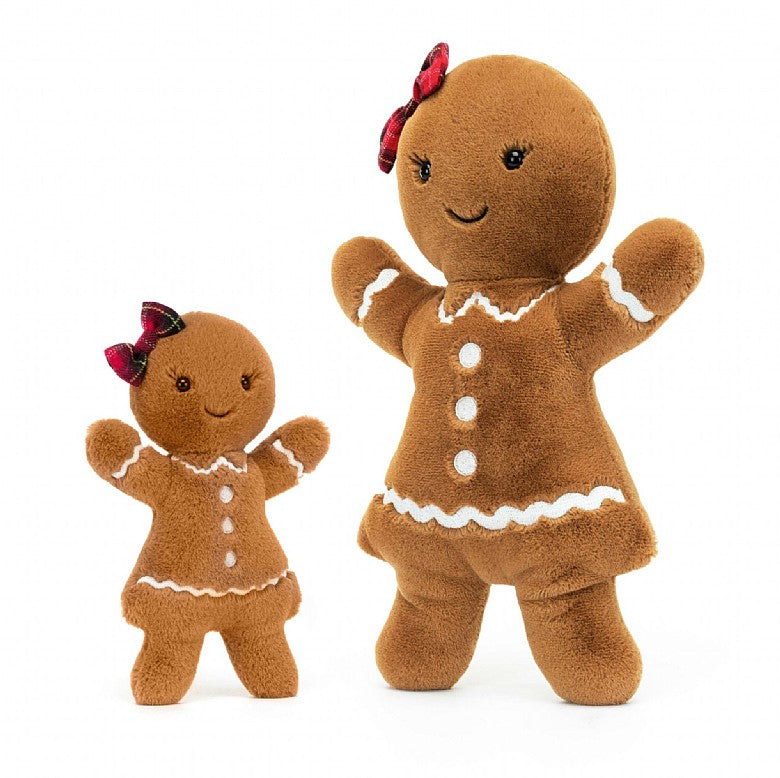 Jellycat Knuffel Jolly Gingerbread 18x9cm | Ruby