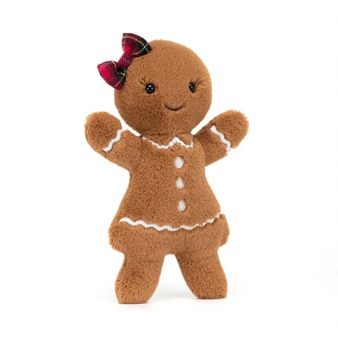 Jellycat Knuffel Jolly Gingerbread 18x9cm | Ruby
