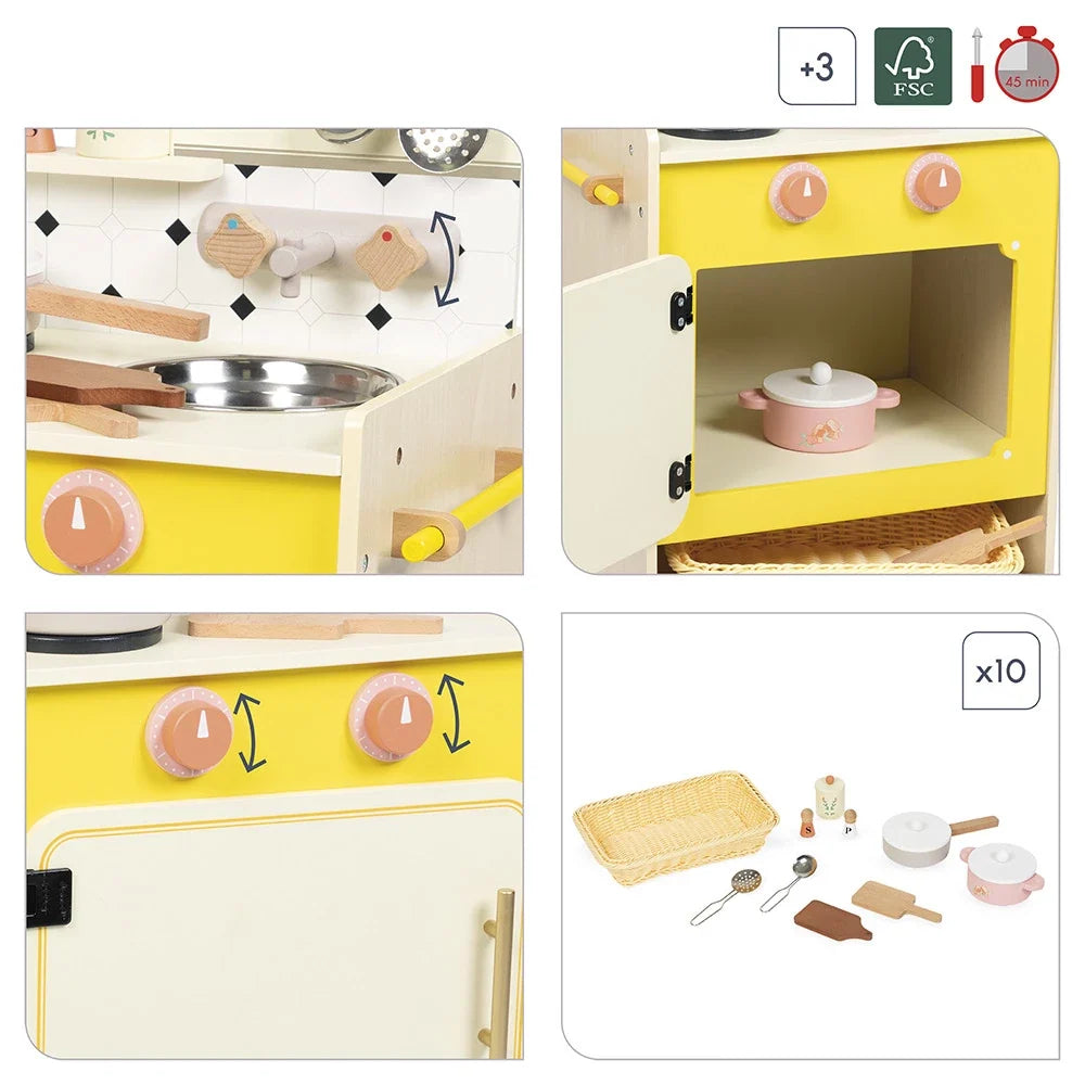 * Janod Houten Speelkeuken | Shiny Grandma