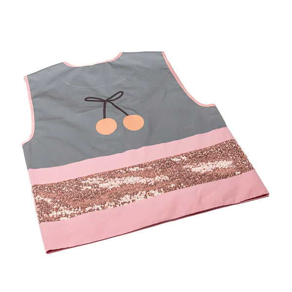 Jeune Premier Bodyglower Fluo Vest | Cherry Pompon 6-9Y