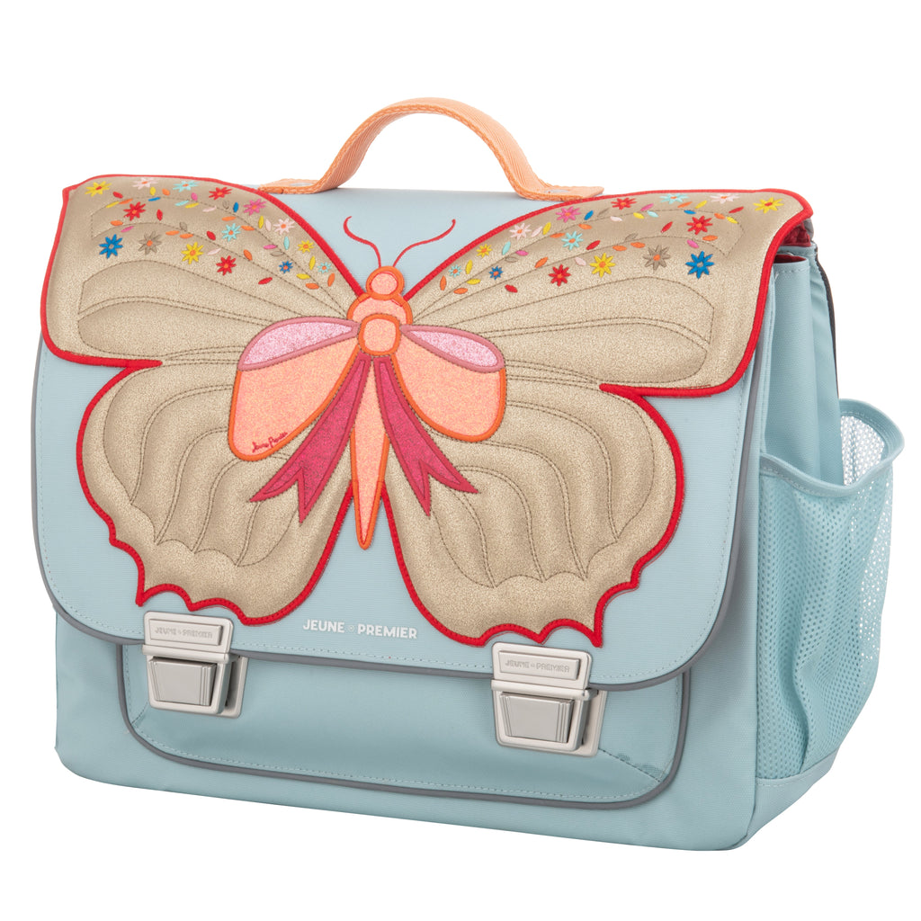 Jeune Premier Boekentas Classic Midi | Butterfly Gold