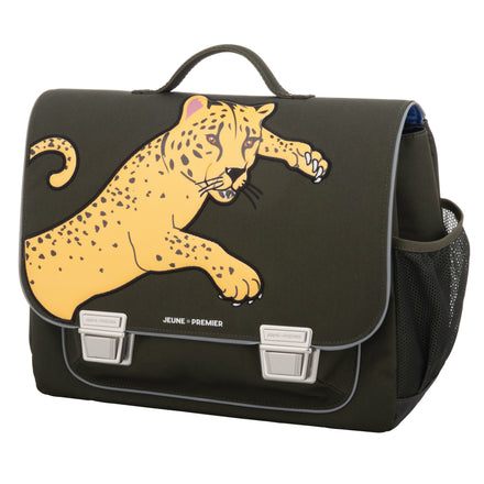 Jeune Premier Boekentas Classic Midi | Cheetah