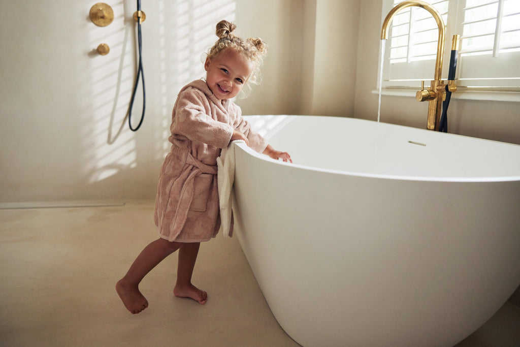 * Jollein Badjas Badstof 1/2Y Miffy Jacquard | Wild Rose