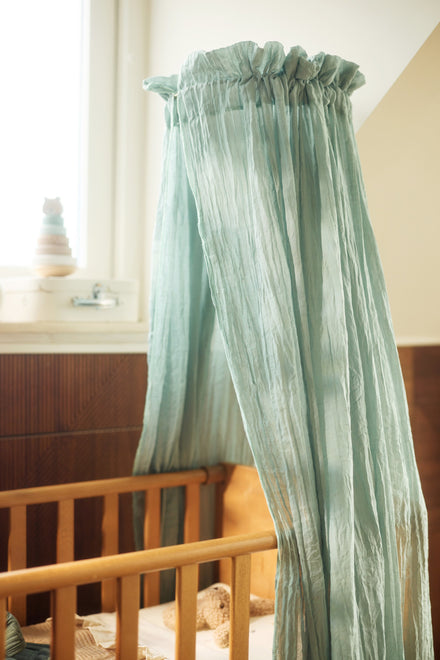 Jollein Sluier Vintage 155cm Sea Green