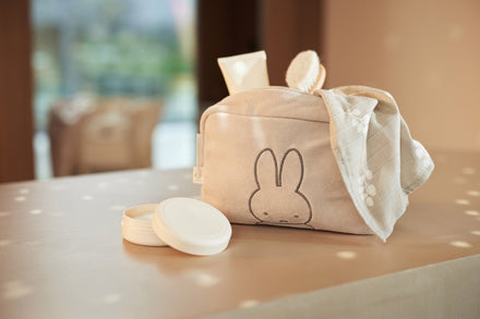 Jollein Etui Toilettas Badstof | Miffy Nougat